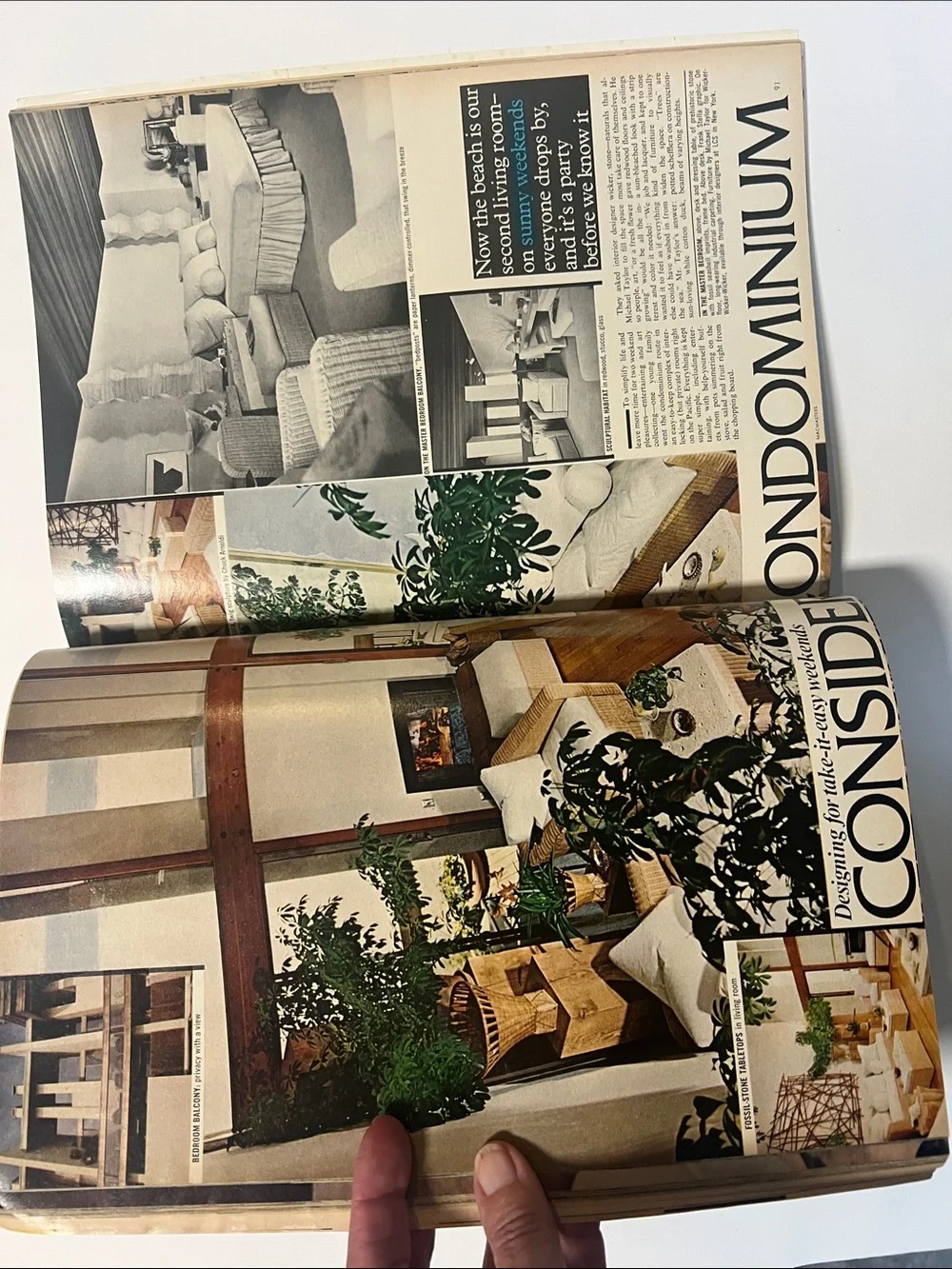 1976 Vintage House & Garden decorating magazine August 1976